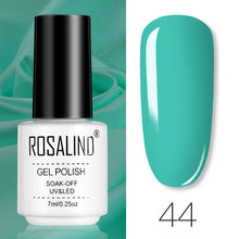 Load image into Gallery viewer, ROSALIND Gel Polish Set Manicure for Nails Semi Permanent Vernis top coat UV LED Gel Varnish Soak Off Nail Art Gel Nail Polish