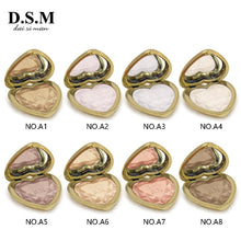 Load image into Gallery viewer, D.S.M Professional Highlighter Makeup Face Powder Highlighting Concealer Cosmetics Eyes Glow Kit Palette Bronzer and Highlighter