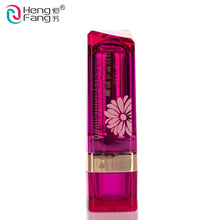 Load image into Gallery viewer, Black Chrysanthemum Lipstick 3 Fruit Flavors Temperature changed Lip Balm Moisturizer Lips 3.5g Makeup Brand HengFang #H9266
