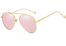 Load image into Gallery viewer, Fashion Female Politie Sunglasses Women GG Pink Mirror Shades Sun Glasses