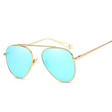 Load image into Gallery viewer, Fashion Female Politie Sunglasses Women GG Pink Mirror Shades Sun Glasses