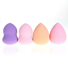 Load image into Gallery viewer, 4Pcs/set Mini Beauty Soft Makeup Sponge Puff Face Nose Facial Foundation Base Liquid Powder Blending Drop Shape Cosmetic Tool