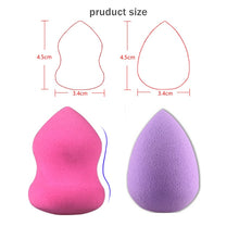 Load image into Gallery viewer, 4Pcs/set Mini Beauty Soft Makeup Sponge Puff Face Nose Facial Foundation Base Liquid Powder Blending Drop Shape Cosmetic Tool