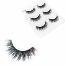 Load image into Gallery viewer, 3 pairs / 6 eyelashes natural soft handmade rough eyelash massage