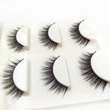 Load image into Gallery viewer, 3 pairs / 6 eyelashes natural soft handmade rough eyelash massage