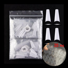 Load image into Gallery viewer, 500pcs/opp Ballerina Nail Art Tips Press on Long Coffin Shape Professional False Nails