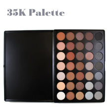 Load image into Gallery viewer, Professional 35 Color Eyeshadow Palette Earth Warm Color Shimmer Matte Eye Shadow Beauty Makeup Set