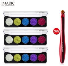 Load image into Gallery viewer, IMAGIC Glitter Eye Shadow Palette Buy 3 Get 1 Gift 3pcs/set 5 Colors Glitters