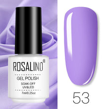 Load image into Gallery viewer, ROSALIND Gel Polish Set Manicure for Nails Semi Permanent Vernis top coat UV LED Gel Varnish Soak Off Nail Art Gel Nail Polish