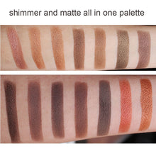 Load image into Gallery viewer, Professional 35 Color Eyeshadow Palette Earth Warm Color Shimmer Matte Eye Shadow Beauty Makeup Set