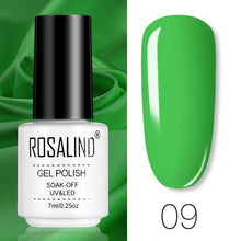 Load image into Gallery viewer, ROSALIND Gel Polish Set Manicure for Nails Semi Permanent Vernis top coat UV LED Gel Varnish Soak Off Nail Art Gel Nail Polish