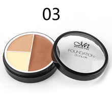 Load image into Gallery viewer, M.n Menow Double-effect Waterproof Oil Control Foundation Cream Moisturizing 3 color face concealer Shadow Cosmetic C14001
