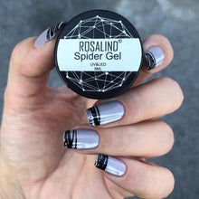 Load image into Gallery viewer, ROSALIND Gel Spider Line For Nails Art Gel Polish UV Colors Painting Gel Nail Polish Spider Gel Lacquer Web Stickers Gel Polish