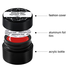 Load image into Gallery viewer, ROSALIND Gel Spider Line For Nails Art Gel Polish UV Colors Painting Gel Nail Polish Spider Gel Lacquer Web Stickers Gel Polish
