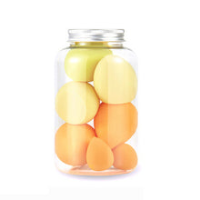 Load image into Gallery viewer, 7 PCS Makeup Sponges Beauty Egg Makeup Puff Wet Dry Dual Use Makeup Tool Set Cosmetic Puff