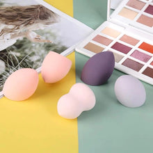 Load image into Gallery viewer, 7 PCS Makeup Sponges Beauty Egg Makeup Puff Wet Dry Dual Use Makeup Tool Set Cosmetic Puff