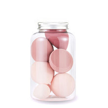 Load image into Gallery viewer, 7 PCS Makeup Sponges Beauty Egg Makeup Puff Wet Dry Dual Use Makeup Tool Set Cosmetic Puff