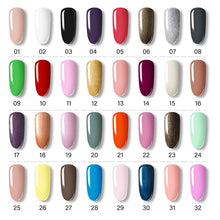 Load image into Gallery viewer, ROSALIND Gel Polish Set Manicure for Nails Semi Permanent Vernis top coat UV LED Gel Varnish Soak Off Nail Art Gel Nail Polish