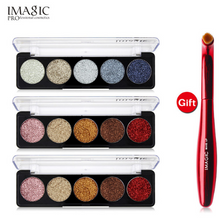 Load image into Gallery viewer, IMAGIC Glitter Eye Shadow Palette Buy 3 Get 1 Gift 3pcs/set 5 Colors Glitters
