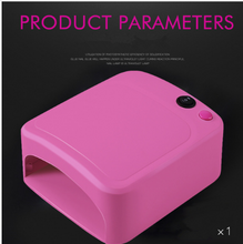 Load image into Gallery viewer, 36W UV Lamp Gel Nail Dryer Nail Lamp Curing for UV Nail Gels Polish Nail Art Tools 818