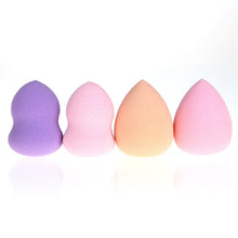 Load image into Gallery viewer, 4Pcs/set Mini Beauty Soft Makeup Sponge Puff Face Nose Facial Foundation Base Liquid Powder Blending Drop Shape Cosmetic Tool