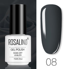 Load image into Gallery viewer, ROSALIND Gel Polish Set Manicure for Nails Semi Permanent Vernis top coat UV LED Gel Varnish Soak Off Nail Art Gel Nail Polish