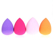 Load image into Gallery viewer, 4Pcs/set Mini Beauty Soft Makeup Sponge Puff Face Nose Facial Foundation Base Liquid Powder Blending Drop Shape Cosmetic Tool