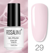 Load image into Gallery viewer, ROSALIND Gel Polish Set Manicure for Nails Semi Permanent Vernis top coat UV LED Gel Varnish Soak Off Nail Art Gel Nail Polish