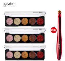 Load image into Gallery viewer, IMAGIC Glitter Eye Shadow Palette Buy 3 Get 1 Gift 3pcs/set 5 Colors Glitters