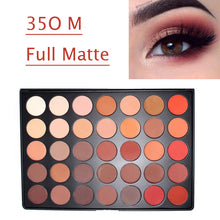 Load image into Gallery viewer, Professional 35 Color Eyeshadow Palette Earth Warm Color Shimmer Matte Eye Shadow Beauty Makeup Set