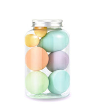 Load image into Gallery viewer, 7 PCS Makeup Sponges Beauty Egg Makeup Puff Wet Dry Dual Use Makeup Tool Set Cosmetic Puff