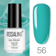 Load image into Gallery viewer, ROSALIND Gel Polish Set Manicure for Nails Semi Permanent Vernis top coat UV LED Gel Varnish Soak Off Nail Art Gel Nail Polish