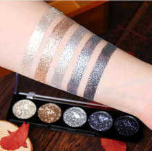 Load image into Gallery viewer, IMAGIC Glitter Eye Shadow Palette Buy 3 Get 1 Gift 3pcs/set 5 Colors Glitters