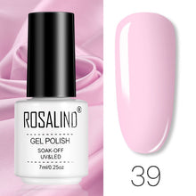 Load image into Gallery viewer, ROSALIND Gel Polish Set Manicure for Nails Semi Permanent Vernis top coat UV LED Gel Varnish Soak Off Nail Art Gel Nail Polish