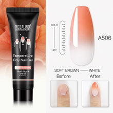 Load image into Gallery viewer, ROSALIND Glitter Poly Nail Gel Extension 15ml Gel Polish All For Manicure Poly Builder Gel Semi Permanent Soak Off Nail Art