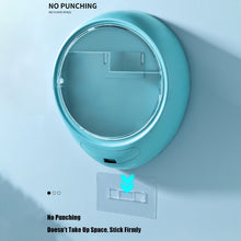 Load image into Gallery viewer, Bathroom Wall-mounted Makeup Organizer Punch-free Large Capacity Jewelry Cosmetic Storage Box Women Skin Care Beauty Rack