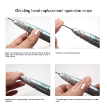 Load image into Gallery viewer, Jmd-102Pro Electric Nail Polisher Remove Nail Polish Polish Multi-Function Nail File Portable Machine Kit