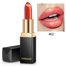 Load image into Gallery viewer, 2019 New 9 Colors Luxury Lipstick Lips Makeup Waterproof Shimmer Long Lasting Pigment Nude Pink Mermaid Shimmer Lipsticks Makeup