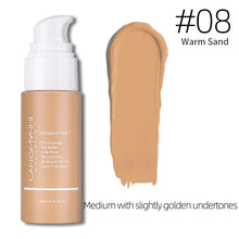 Load image into Gallery viewer, Langmanni 30ml Liquid Foundation Soft Matte Concealer 13 Colors Primer Base Professional Face Make up Foundation Contour Palette