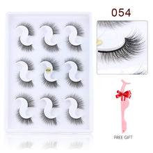 Load image into Gallery viewer, 5/8/10 pairs 3D Mink Lashes Natural False Eyelashes Dramatic Volume Fake Lashes Makeup Eyelash Extension Silk Eyelashes