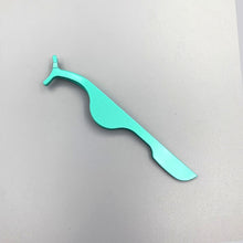Load image into Gallery viewer, 1Pcs False Eyelash Tweezers Fake Eye Lash Applicator Eyelash Extension Curler Nipper Auxiliary Clip Clamp Makeup Forceps Tools
