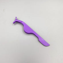 Load image into Gallery viewer, 1Pcs False Eyelash Tweezers Fake Eye Lash Applicator Eyelash Extension Curler Nipper Auxiliary Clip Clamp Makeup Forceps Tools