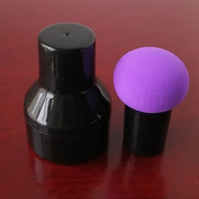 Load image into Gallery viewer, Non-latex Makeup Sponge Mushroom Head Powder Liquid Foundation Puff Dry & Wet Multi- function Cosmetic Tool Tamp Storage Box