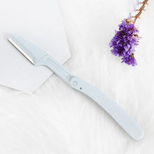 Load image into Gallery viewer, Teemo 1/3Pcs/set Portable Eyebrow Trimmer Foldable Hair Remover Set Women Face Razor Eyebrow Trimmers Blades Shaver Eyebrow tool