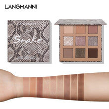 Load image into Gallery viewer, Fashion eyeshadow palette 9Colors Matte EyeShadow naked palette Glitter eye shadow MakeUp Nude MakeUp set Korea Cosmetics