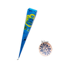 Load image into Gallery viewer, Indian Henna Tattoo Paste Cone Body Paint Temporary Tattoo for Women Tattoo Body Art Sticker Mehndi Body Paint Tattoo Sticker