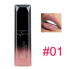 Load image into Gallery viewer, pudaier 21 Colors Metallic Liquid Lip Gloss Waterproof Matte Lip Gold 24 Hours Long