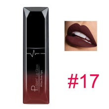 Load image into Gallery viewer, pudaier 21 Colors Metallic Liquid Lip Gloss Waterproof Matte Lip Gold 24 Hours Long