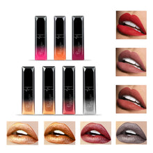 Load image into Gallery viewer, pudaier 21 Colors Metallic Liquid Lip Gloss Waterproof Matte Lip Gold 24 Hours Long