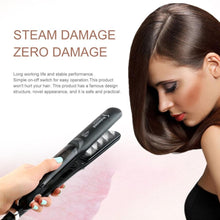 Load image into Gallery viewer, 450F ceramic steam straightener porcelain steam rapid heating
